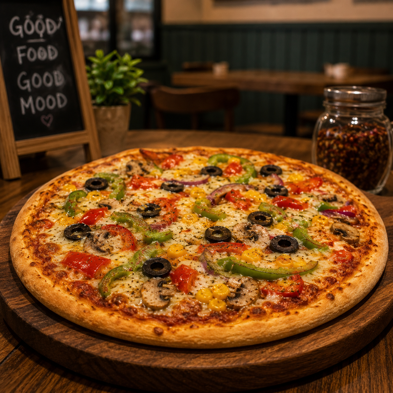 Farmhouse pizza