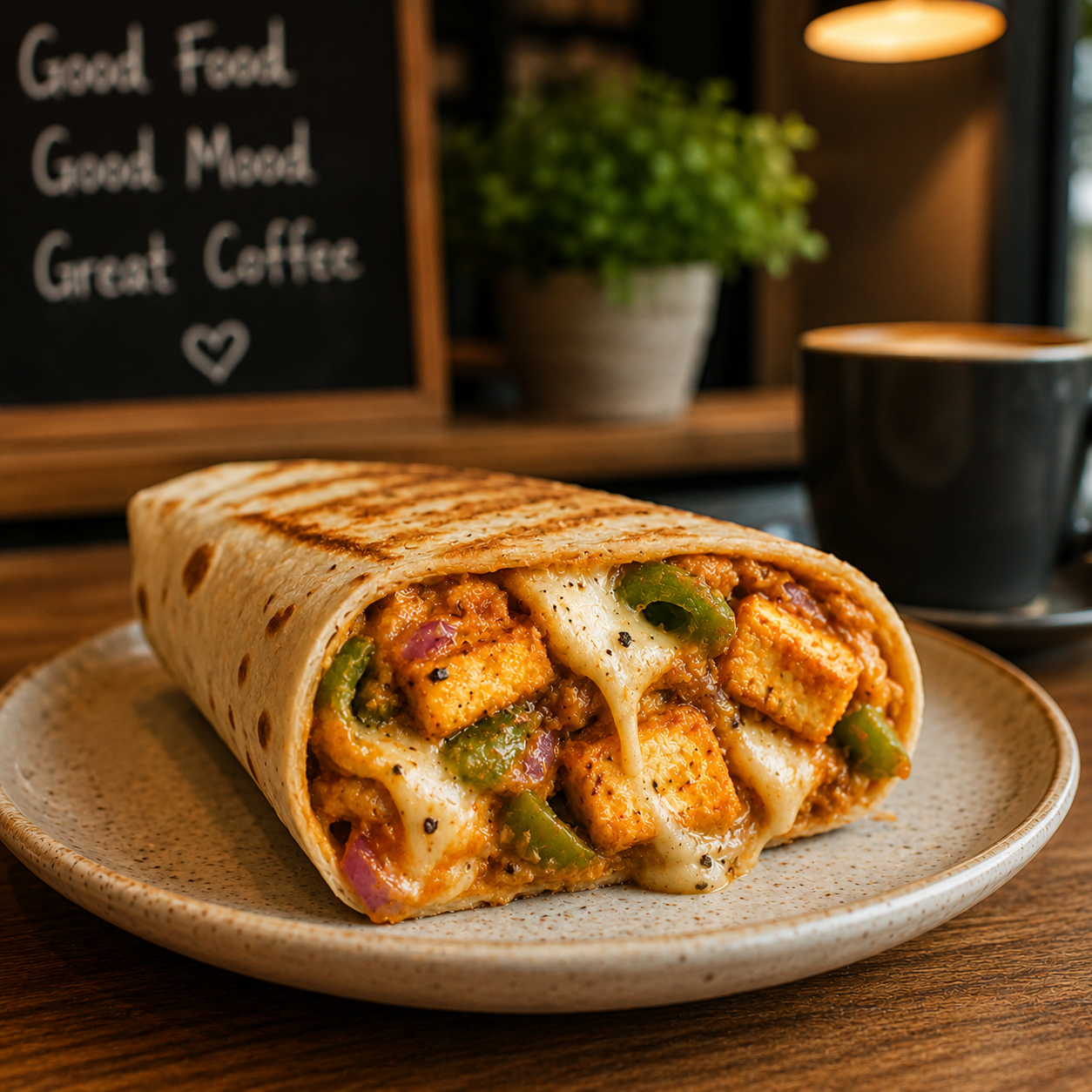 paneer wrap